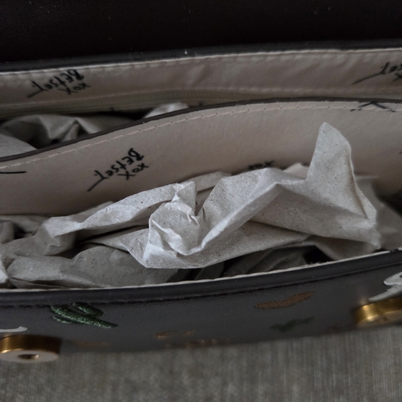 Betsey Johnson Dark Brown Western Mini Bag - Picture 8 of 9